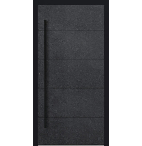 Turenwerke P90 Design 22 Aluminium Door - Dark Concrete